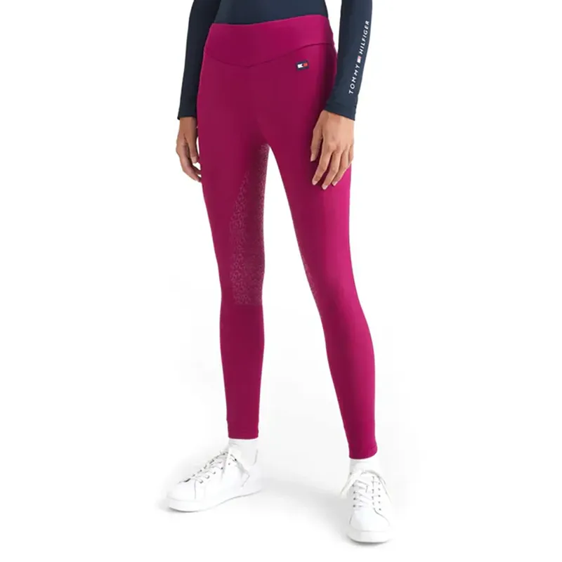 Tommy Hilfiger Women's Full Grip Thermo Leggings - Italian Wine